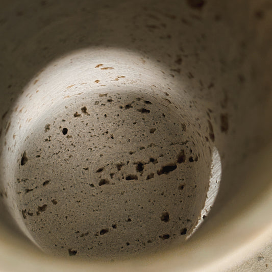 天然洞石香薰爐